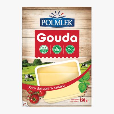 Ser Gouda Polmlek plastry 160g