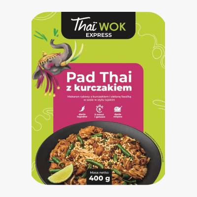 Pad Thai z kurczakiem Thai Wok 400g
