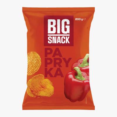 Chipsy papryka Big Snack 200g