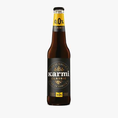 Piwo Karmi classic 400ml 0% but. bzzw.