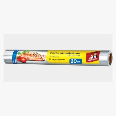 Folia aluminiowa z tłoczeniem Jan Niezbędny 20m