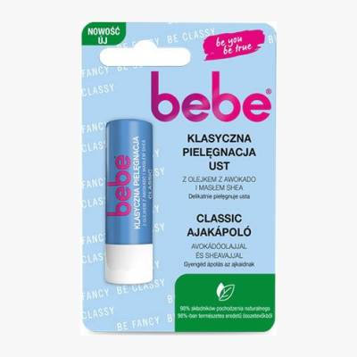Pomadka pielęgnująca klasyczna Bebe 4,9g