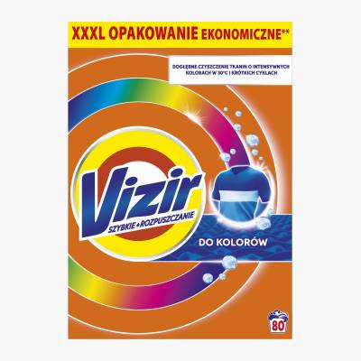 Proszek do prania Vizir kolor 80p 4,4kg