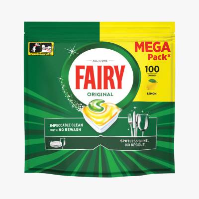 Kapsułki do zmywarki org. all in one Fairy 100szt