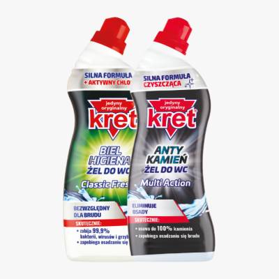 Żel do mycia wc Kret classic 750g