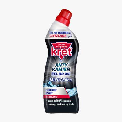 Żel do mycia wc Kret multi action 750g