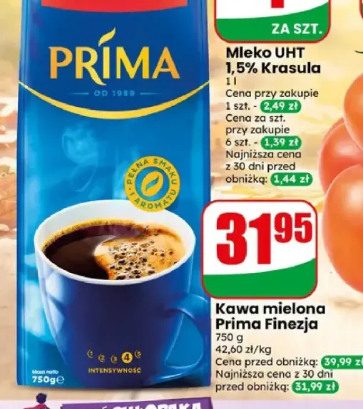 Kawa mielona Prima Finezja