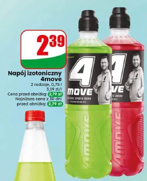 Napój izotoniczny 4move lime & mint +1 wariant