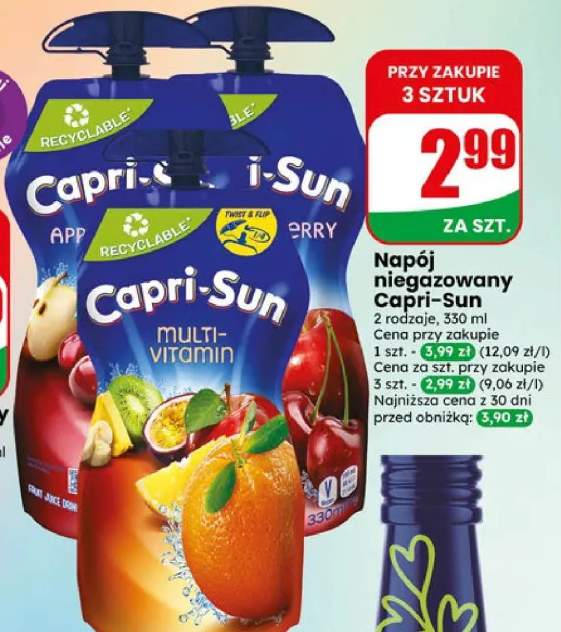 Napój niegazowany Capri-Sun Multivitamin +1 wariant