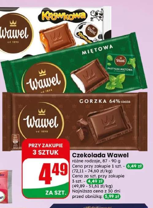 Czekolada Wawel