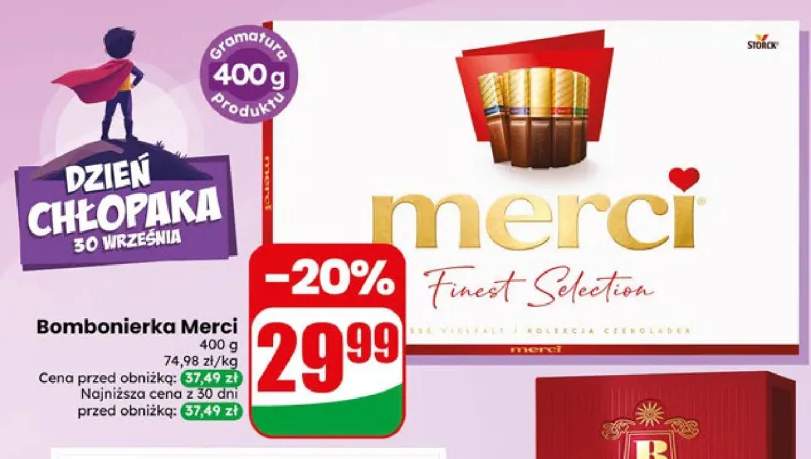 Bombonierka Merci