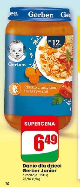 Danie dla dzieci Gerber Junior