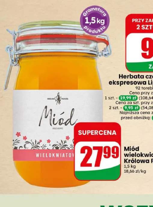 Miód wielokwiatowy Królowa Pszczół