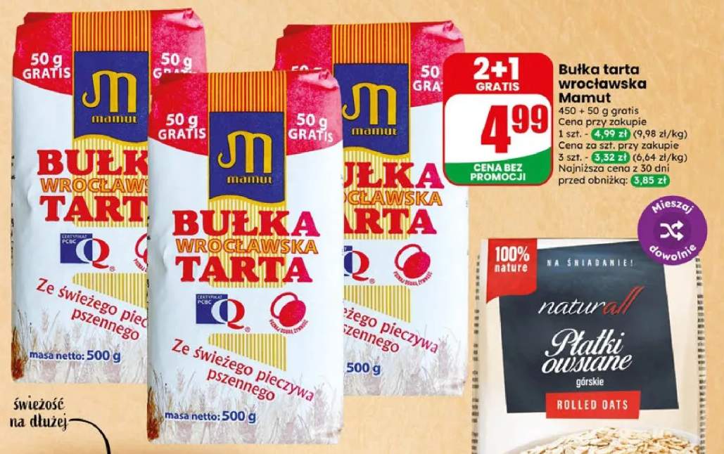 Bułka tarta wrocławska Mamut