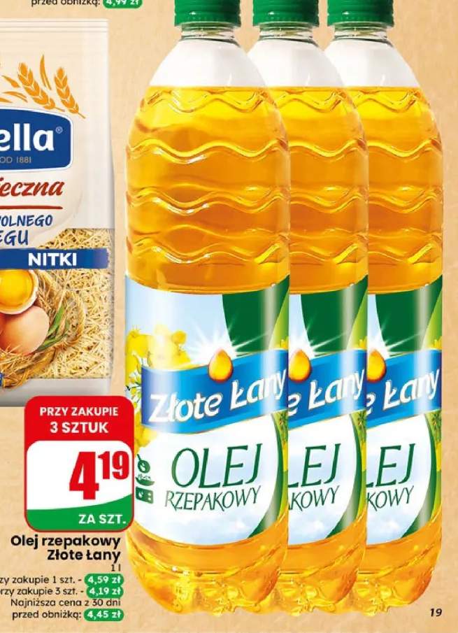 Olej rzepakowy Złote Łany