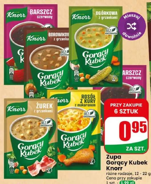 Zupa Gorący Kubek Knorr