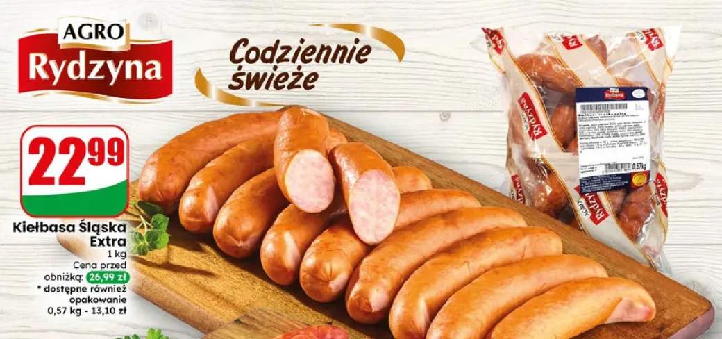 Kiełbasa śląska extra Agro Rydzyna