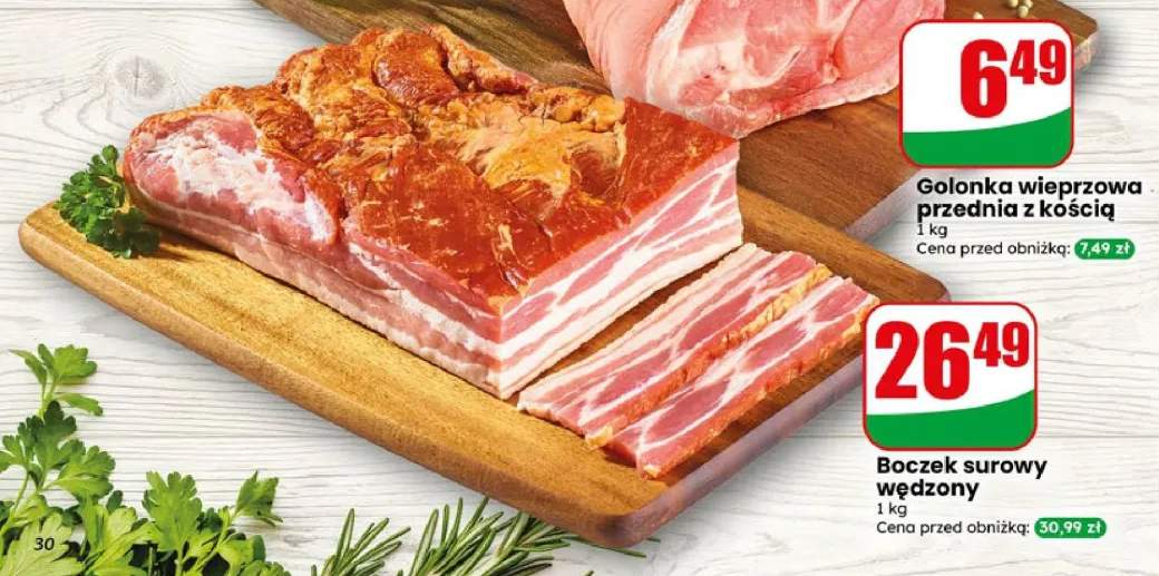 Boczek surowy wędzony Agro Rydzyna