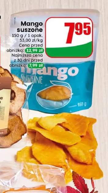 Mango suszone