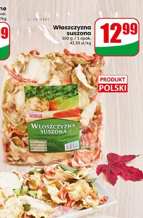 Włoszczyzna suszona