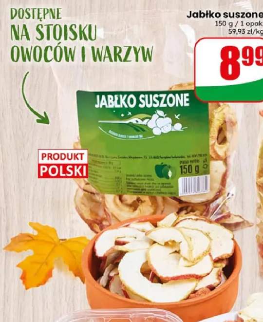 Jabłko suszone