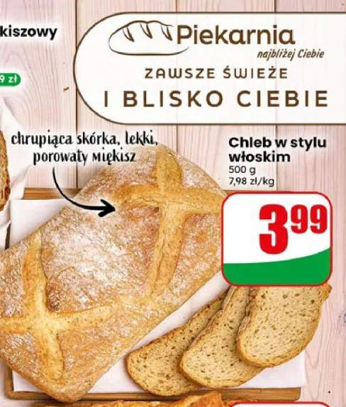 Chleb w stylu włoskim