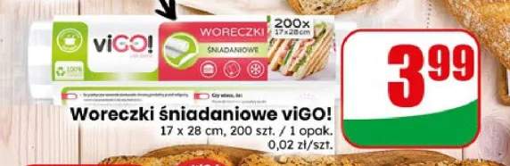 Woreczki śniadaniowe viGO!