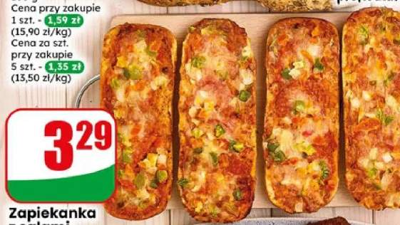 Zapiekanka z salami