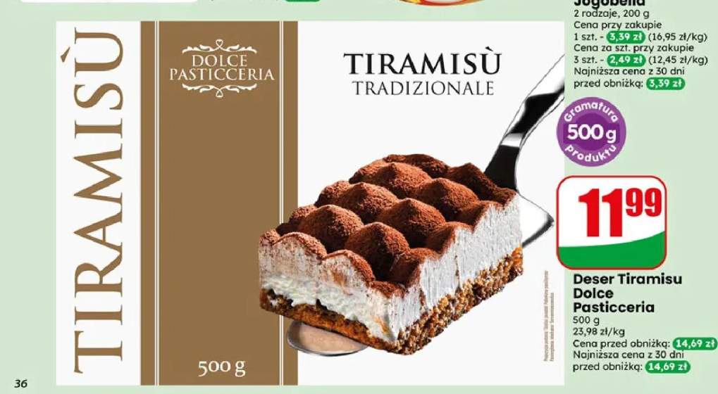 Deser Tiramisu Dolce Pasticceria