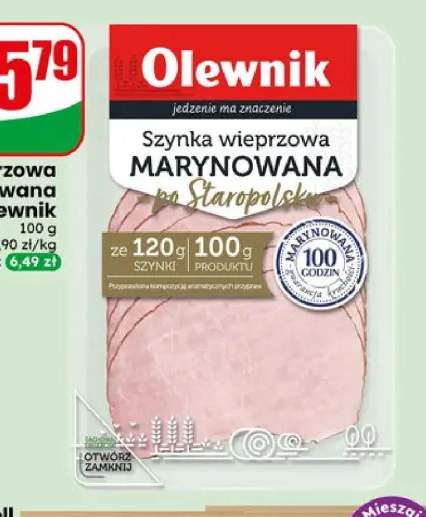 Szynka wieprzowa marynowana Olewnik