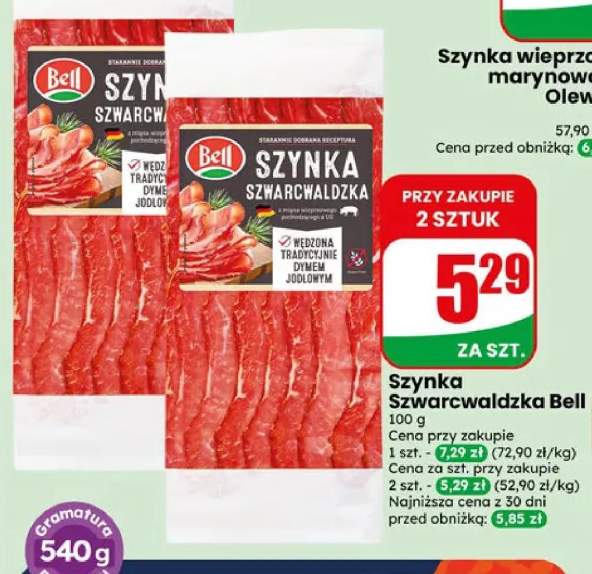 Szynka szwarcwaldzka Bell