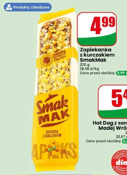 Zapiekanka z kurczakiem SmakMak