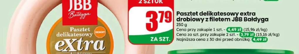 Pasztet delikatesowy extra drobiowy z filetem