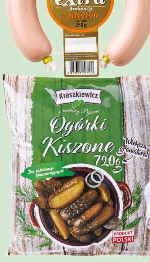 Ogórki kiszone Kraszkiewicz