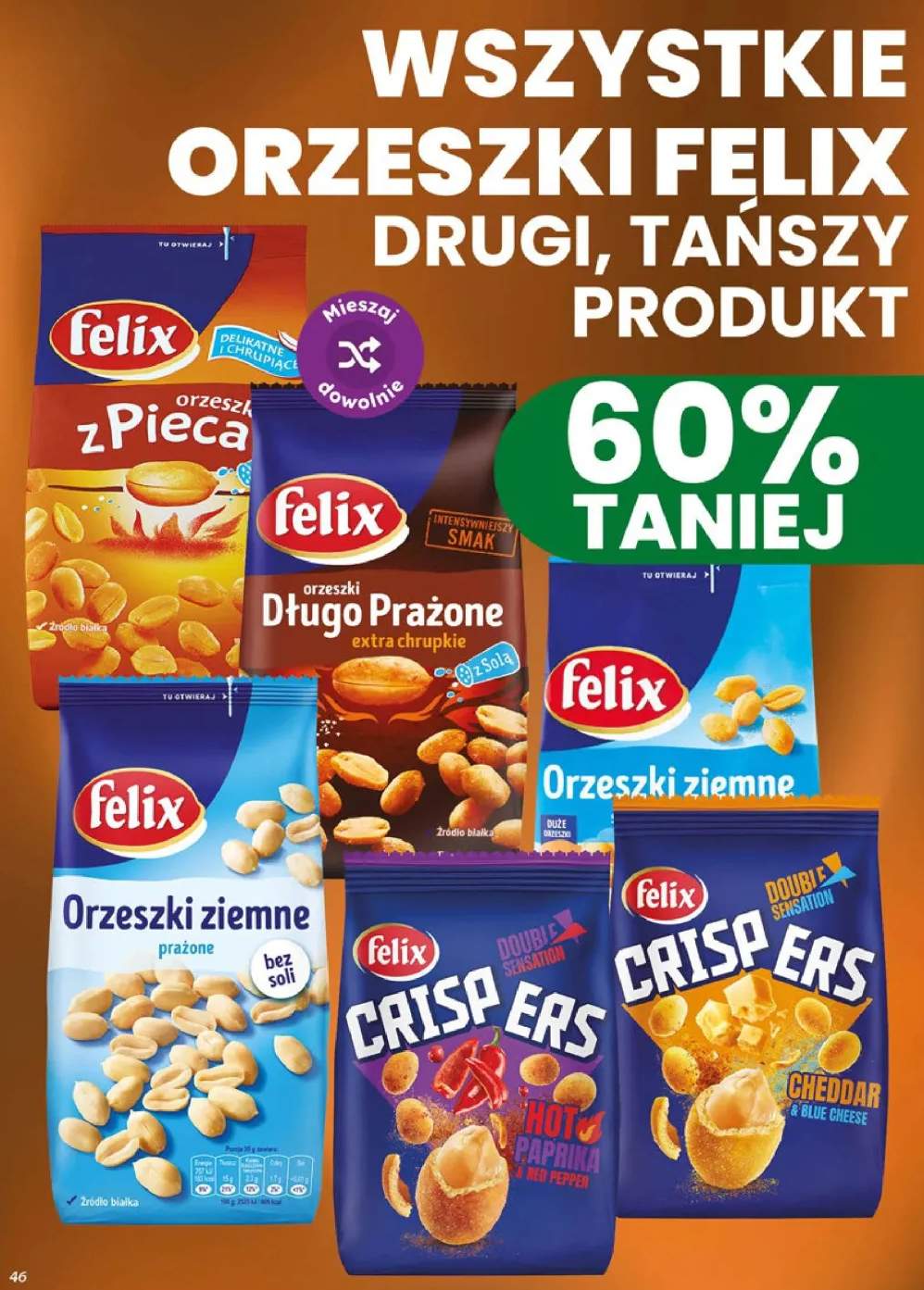 Orzeszki Felix +6 wariantów