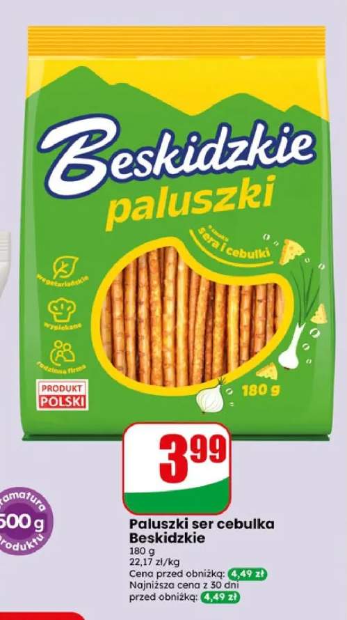Paluszki ser cebulka Beskidzkie