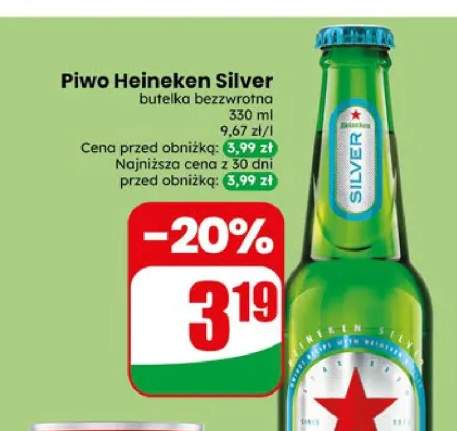 Piwo Heineken Silver