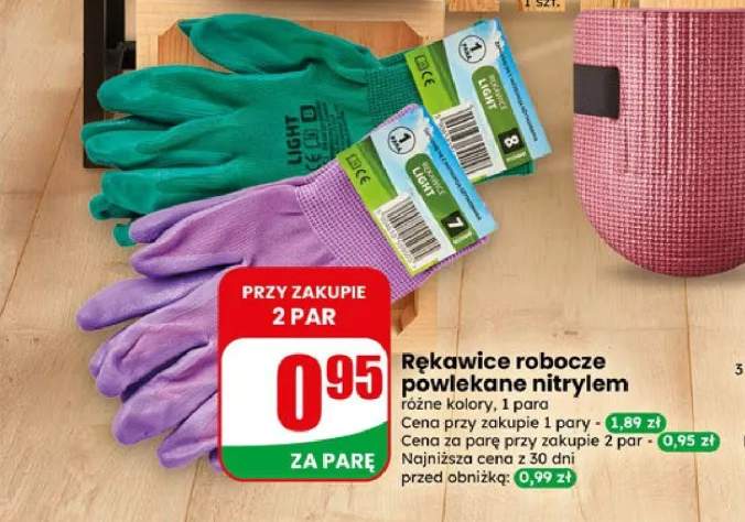 Rękawice robocze powlekane nitrylem