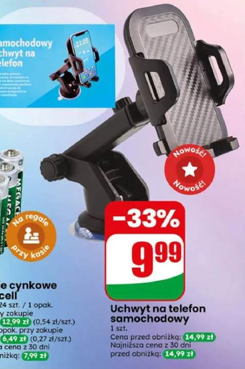 Uchwyt na telefon samochodowy
