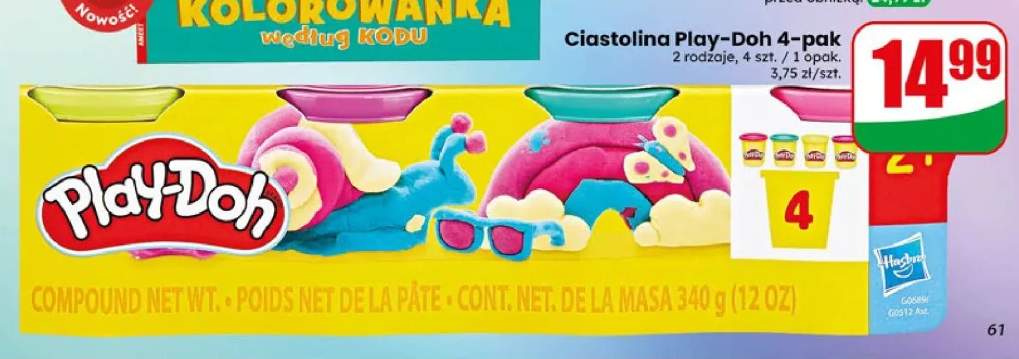 Ciastolina Play-Doh 4-pak