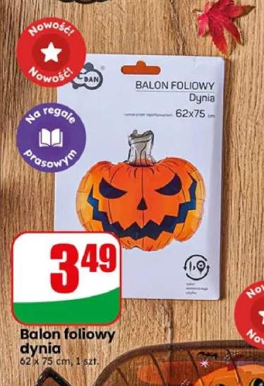 Balon foliowy dynia
