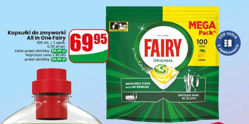 Kapsułki do zmywarki All in One Fairy