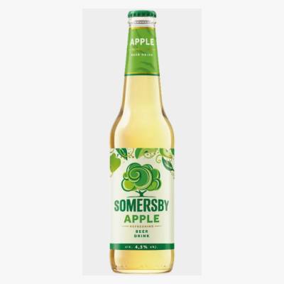 Napój piwny Somersby apple 400ml 4,5% but. bzzw.