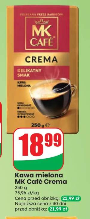Kawa mielona MK Café Crema