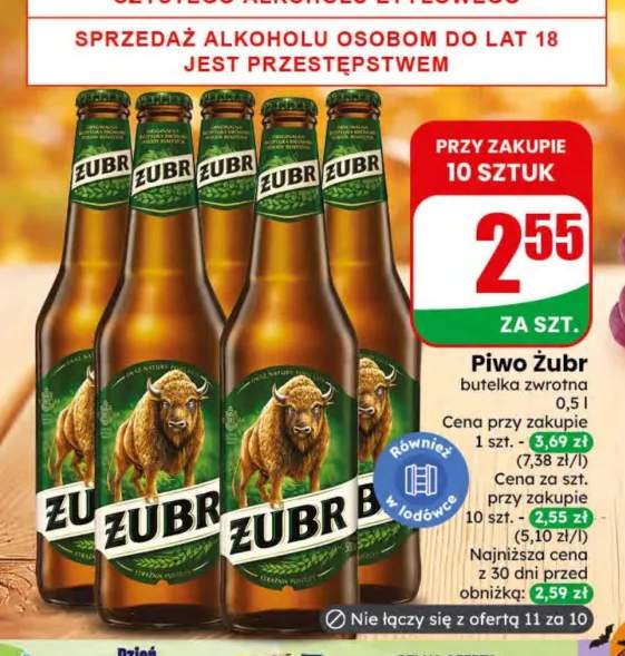 Piwo Żubr