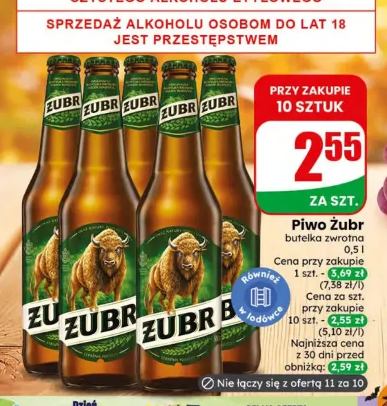 Piwo Żubr
