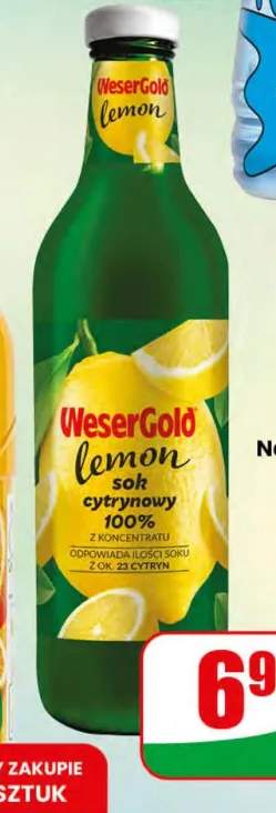 Sok cytrynowy WeserGold