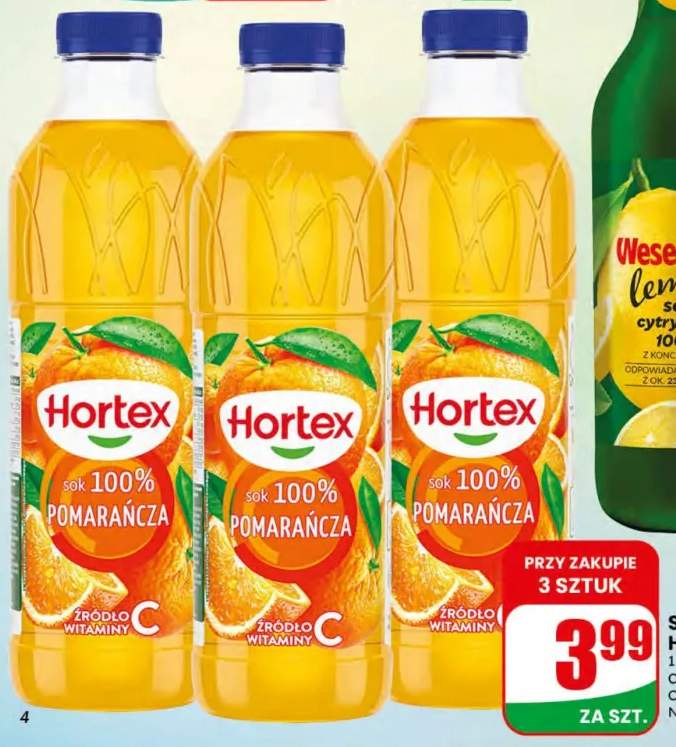 Sok pomarańczowy Hortex
