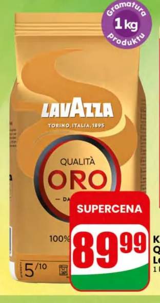 Kawa ziarnista Qualità Oro LavAzza