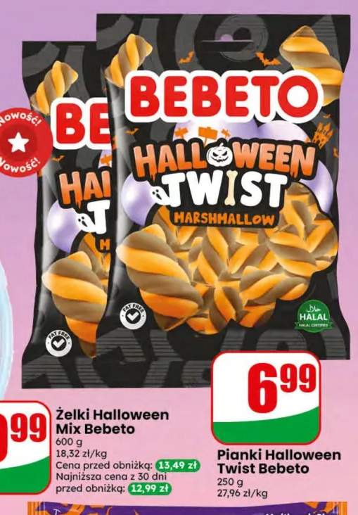Pianki Halloween Twist Bebeto